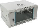   Pulsar RW454-G 19" 4U 540x400 fali rack szekrény, készre szerelt, szürke, könnyített kialakítás