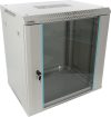 Pulsar RWA1264-G 19" 12U 600x450 fali rack szekrény, lapra szerelt, szürke, könnyített kialakítás Pulsar RWA1264-G 19" 12U 600x450 fali rack szekrény, lapra szerelt, szürke, könnyített kialakítás
