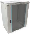 Pulsar RWA1564-G 19" 15U 600x450 fali rack szekrény, lapra szerelt, szürke, könnyített kialakítás Pulsar RWA1564-G 19" 15U 600x450 fali rack szekrény, lapra szerelt, szürke, könnyített kialakítás