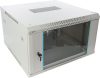 Pulsar RWA666-G 19" 6U 600x600 fali rack szekrény, lapra szerelt, szürke, könnyített kialakítás Pulsar RWA666-G 19" 6U 600x600 fali rack szekrény, lapra szerelt, szürke, könnyített kialakítás