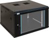Pulsar RWA666 19" 6U 600x600 fali rack szekrény, lapra szerelt, fekete Pulsar RWA666 19" 6U 600x600 fali rack szekrény, lapra szerelt, fekete