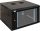 Pulsar RWA666 19" 6U 600x600 fali rack szekrény, lapraszerelt, fekete