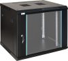 Pulsar RWA964 19" 9U 600x450 fali rack szekrény, lapra szerelt, fekete Pulsar RWA964 19" 9U 600x450 fali rack szekrény, lapra szerelt, fekete