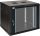 Pulsar RWA964 19" 9U 600x450 fali rack szekrény, lapraszerelt, fekete