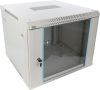 Pulsar RWA966-G 19" 9U 600x600 fali rack szekrény, lapra szerelt, szürke, könnyített kialakítás Pulsar RWA966-G 19" 9U 600x600 fali rack szekrény, lapra szerelt, szürke, könnyített kialakítás