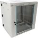 Pulsar RWDA1265-G 19" 12U 600x550 fali rack szekrény, kiforgatható, lapraszerelt, szürke, könnyített kialakítás