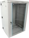 Pulsar RWDA1865-G 19" 18U 600x550 fali rack szekrény, kiforgatható, lapra szerelt, szürke, könnyített kialakítás Pulsar RWDA1865-G 19" 18U 600x550 fali rack szekrény, kiforgatható, lapra szerelt, szürke, könnyített kialakítás