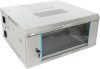 Pulsar RWDA465-G 19" 4U 600x550 fali rack szekrény, kiforgatható, lapra szerelt, szürke, könnyített kialakítás Pulsar RWDA465-G 19" 4U 600x550 fali rack szekrény, kiforgatható, lapra szerelt, szürke, könnyített kialakítás