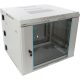 Pulsar RWDA965-G 19" 9U 600x550 fali rack szekrény, kiforgatható, lapraszerelt, szürke, könnyített kialakítás