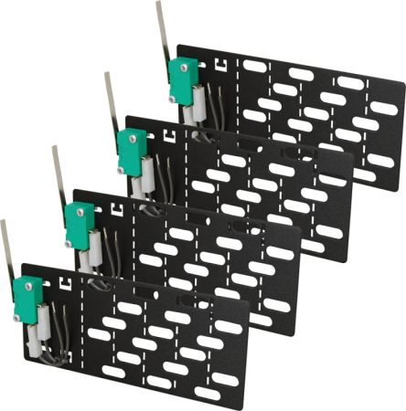 Pulsar RWST 4 darabos tamper kapcsoló szett 19" rack szekrényekhez