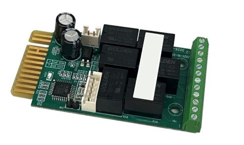 Hikvision R Series UPS MAS4 Card Állapotjelző relé kimenet kártya Hikvision UPS-hez