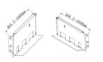   Hikvision R Series UPS Rack Slide 4-post UPS rack sín R szériához