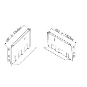   Hikvision R Series UPS Rack Slide 4-post UPS rack sín R szériához