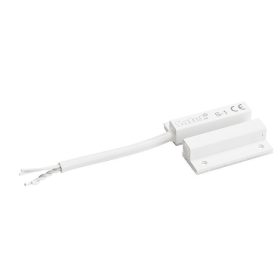   Satel S-1 Mágneses nyitásérzékelő, felületre szerelhető, szabotázs áramkörrel, 24.2x7.2 mm, fehér