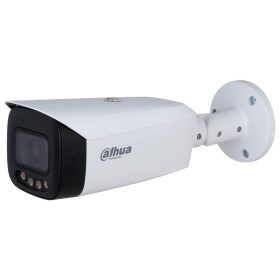   Dahua IPC-HFW5849T1-ASE-LED (2.8mm) 8 MP WizMind WDR fix láthatófény IP csőkamera, SMD 3.0, mikrofon, hang I/O, riasztás I/O, ePoE
