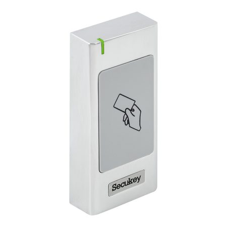 SECUKEY S6-EM Cseppálló (IP66) önálló működésű kártyaolvasó (125 kHz) vandálbiztos fém házban - EM