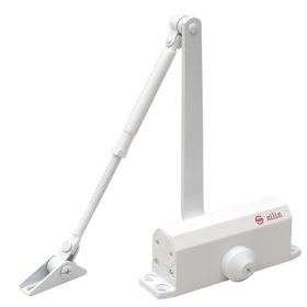   Silin SA-5012AW-WH Karos ajtóbehúzó 25-45 kg ajtóra, termostabil olajjal, fehér