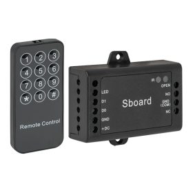 S-BOARD Egyajtós mini ajtóvezérlő panel - Wiegand