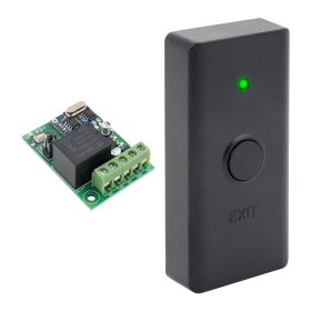   SecuKey SBUTTON-6-dry Kis hatótávolságú (max. 50 m) rádiós távirányítógomb