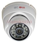   Sec-CAM SC-DE800F LUNAR, 800TVL (0.55MP, 960H), kültéri (IP66)/ beltéri, ANALÓG színes, éjjel látó IR-LED-es, biztonsági megfigyelő dóm kamera
