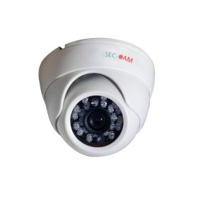   Sec-CAM SC-DI800F PLUTO, 800TVL (0.55MP, 960H), beltéri, ANALÓG, színes, éjjel látó IR-LED-es, biztonsági megfigyelő dóm kamera