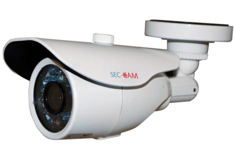 Sec-CAM SC-T800F PHOENIX, 800TVL (0.55MP, 960H), kültéri (IP66), ANALÓG színes, éjjel látó IR-LED-es, biztonsági megfigyelő csőkamera