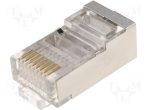 RJ45 FTP csatlakozó (FTP kábelhez) 