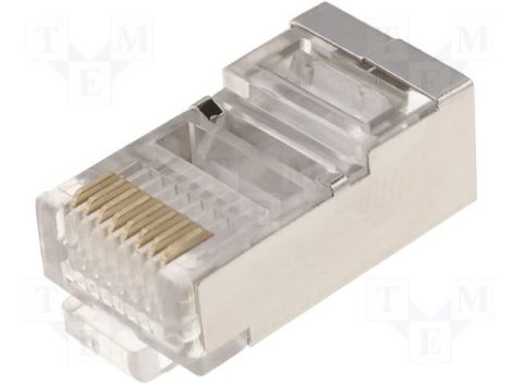 RJ45 FTP csatlakozó (FTP kábelhez) 