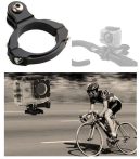   SJ/GP-72, biciklis, motoros KORMÁNY rögzítő fém KONZOL - SJCAM és GoPro akciókamerákhoz - SJCAM SJ4000, SJ5000, X1000 sorozatokhoz - FEKETE 