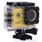   SJCAM SJ4000 WIFI, akciókamera, sportkamera, EREDETI gyári, FULL HD 1080p (30fps) videó, 12MP kép, vízálló tokban, 170°, színes LCD, OSD, akkuval, alap felszerelő készlettel - GYÁRI EREDETI - SÁRGA 