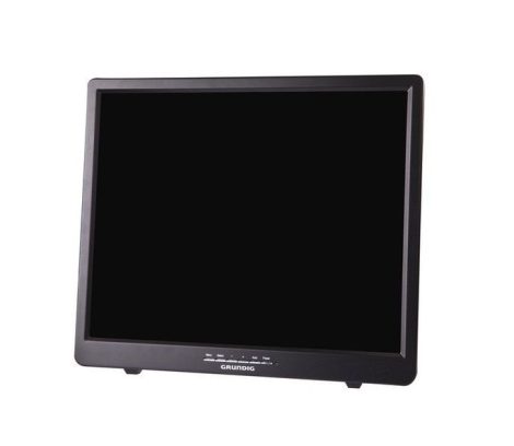 GRUNDIG GML-1931M, 19'', 1280x1024 (BNC, VGA, HDMI) biztonságtechnikai videó monitor, fém kávával - kamerás biztonsági megfigyelőrendszerekhez 