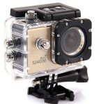   SJCAM SJ4000 WIFI, akciókamera, sportkamera, EREDETI gyári, FULL HD 1080p (30fps) videó, 12MP kép, vízálló tokban, 170°, színes LCD, OSD, akkuval, alap felszerelő készlettel - GYÁRI EREDETI - ARANY 