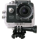   SJCAM SJ4000, akciókamera, sportkamera, EREDETI gyári modell, FULL HD 1080p (30fps) videó, 12MP kép, vízálló tokban, 170°, színes LCD, OSD, akkuval, alap felszerelő készlettel - GYÁRI EREDETI - FEKETE