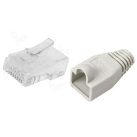 RJ45 UTP csatlakozó (UTP kábelhez) 