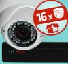 Sec-CAM 2MP POE IP - KÜLTÉRI / BELTÉRI DÓM KAMERA - 16 KAMERÁS KOMPLETT KAMERARENDSZER - valódi 2 MegaPixel (FULL HD 1080p) biztonsági megfigyelő szett Sec-CAM 2MP POE IP - KÜLTÉRI / BELTÉRI DÓM KAMERA - 16 KAMERÁS KOMPLETT KAMERARENDSZER - valódi 2 MegaPixel (FULL HD 1080p) biztonsági megfigyelő szett