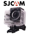 SJCAM SJ4000, akciókamera, sportkamera, EREDETI gyári modell, FULL HD (1080p, 2MP): 30fps videó, 12MP kép, vízálló tok, 170°, színes LCD, OSD, akkuval, alap felsz. készlettel - GYÁRI EREDETI - EZÜST 