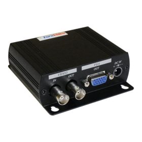   SC&T-AD001H  KOMPOZIT VIDEOJEL-VGA ÁTALAKÍTÓ,NAGYFEL- BONT.,SZÉLES FREKV.TAR.,TFT LCD MONITORHOZ