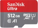   SanDisk SDSQUAC-512G-GN6MA SanDisk Ultra 512GB micro SD kártya, microSDXC, Class 10 UHS-I