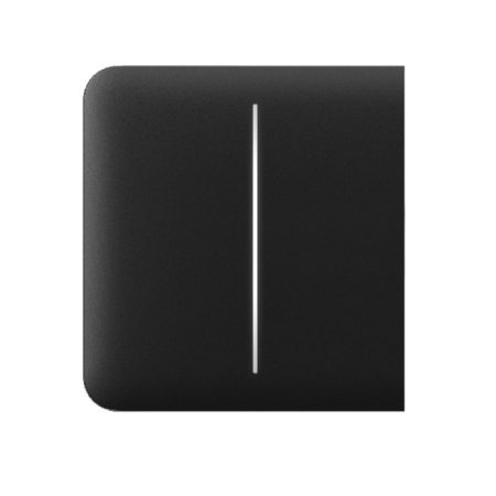 Ajax SIDEBUTTON-2GANG-BLACK SideButton szélső kapcsoló sorolókeretbe, 2 gomb, fekete színű