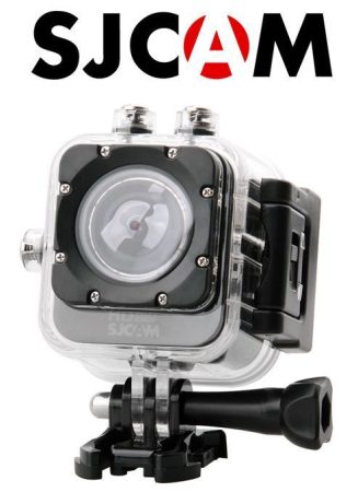 SJCAM M10 WIFI, akciókamera, sportkamera - mint SJ4000, csak új design - EREDETI gyári modell, FULL HD (1080p, 2MP): 30fps videó, 12MP kép, vízálló tok, 170°, színes LCD, OSD, akku, gyári készlettel 