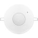 Satel SLIM-R-DUAL-AC Mennyezeti Dual PIR+MW digitális mozgásérzékelő, világítás vezérlés, süllyesztett, 230V AC