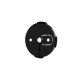 Ajax SMARTBRACKET-HOMESIREN-BLACK HomeSiren konzol, fekete