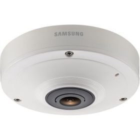    SAMSUNG SNF7010 IPOLIS 360°-os Fisheye Day&Night 3 megapixeles HD IP dome kamera, 1/2,8-os 3Megapixel Progressive Scan CMOS chip, WiseNet II DSP chip