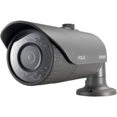  SAMSUNG SNO6011R IPOLIS kültéri nagydinamikájú inframegvilágítós mechanikus Day&Night 2 megapixeles full HD IP csőkamera, 1/2,8-os 2Megapixel Progressive Scan Exmor CMOS chip, WiseNet III DSP chip