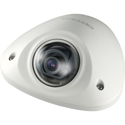  SAMSUNG SNV6012M IPOLIS vandálbiztos nagydinamikájú Day&Night 2 megapixeles full HD IP mini dome kamera, 1/2,8-os 2Megapixel Progressive Scan Exmor CMOS chip, WiseNet III DSP chip