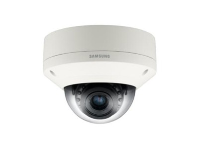  SAMSUNG SNV7084R IPOLIS kültéri vandálbiztos inframegvilágítós mechanikus Day&Night 3 megapixeles HD IP dome kamera, 1/3-os 3Mega pixel Progressive Scan CMOS chip, WiseNet III DSP chip