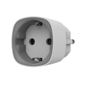   Ajax SOCKET-WHITE Socket vezérelhető dugalj, automatizálható, fogyasztásmérés és monitorozás, F típusú (EU), fehér