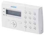   Acre-Vanderbilt SPCK420.100 X-busz LCD kezelő, 2×16 karakteres kijelző, kék háttérfény, szabotázsvédett, 3 állapotjelző LED