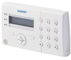   Acre-Vanderbilt SPCK421.100 X-busz LCD kezelő kártyaolvasóval, 2×16 karakteres kijelző, kék háttérfény, szabotázsvédett, 3 LED