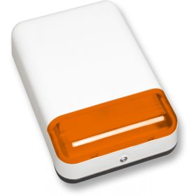   Satel SPL-2010 O Kültéri hang- és fényjelző, ultrafényes LED-ek, piezo hang, műanyag burkolat, fém pajzs